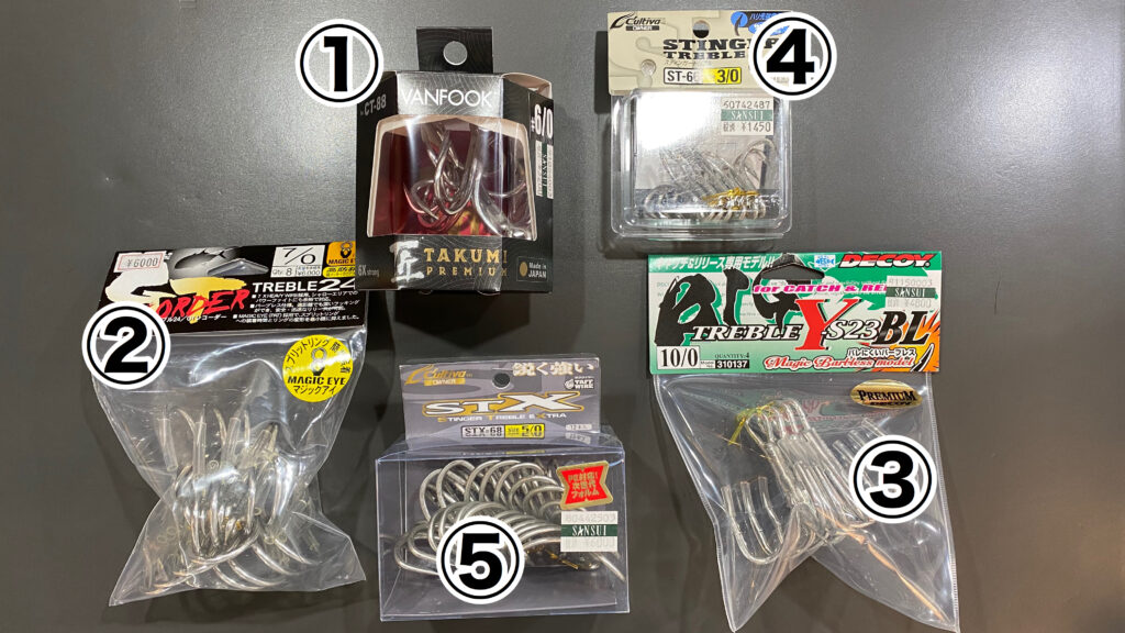 GTフィッシングで使う針（種類と付け方）│釣りコレ